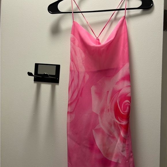 Mango Pink Floral Dress - Picture 3 of 4